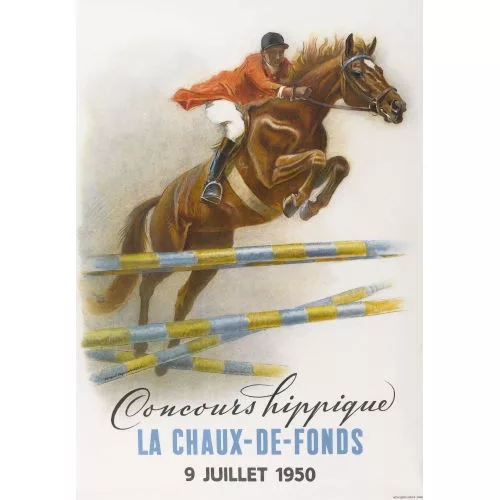 IWAN EDWIN HUGENTOBLER — "Concours Hippique 1950".