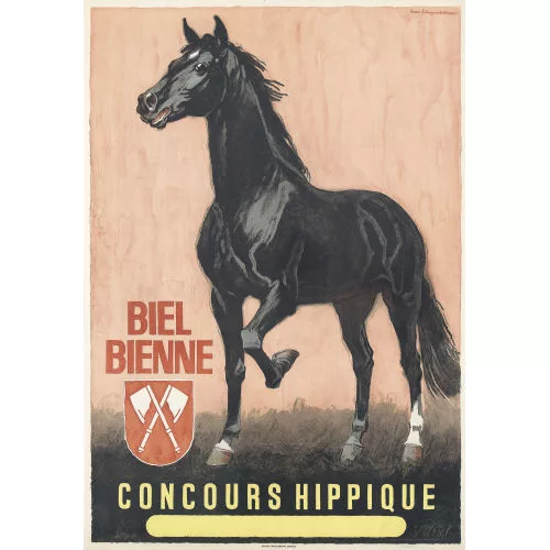 IWAN EDWIN HUGENTOBLER — "Concours Hippique".