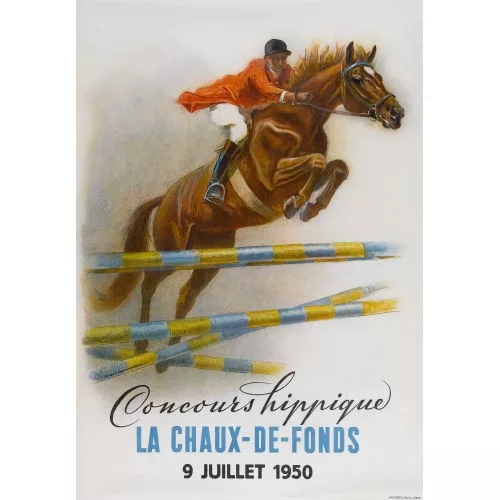 IWAN EDWIN HUGENTOBLER — "Concours hippique 1950".