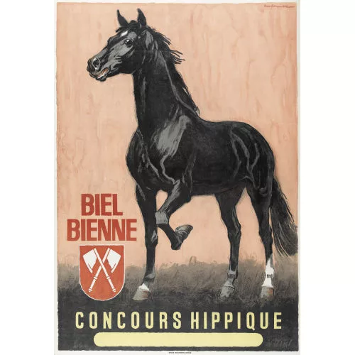IWAN EDWIN HUGENTOBLER — "Concours Hippique".