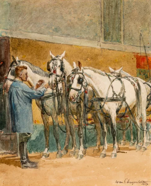 IWAN EDWIN HUGENTOBLER — Pferdepflege