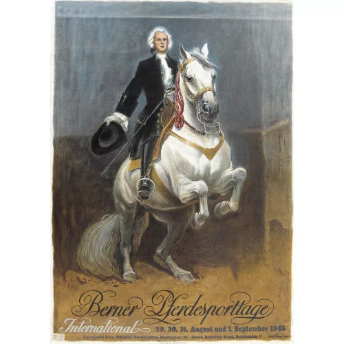 IWAN EDWIN HUGENTOBLER — "Berner Pferdesporttage".