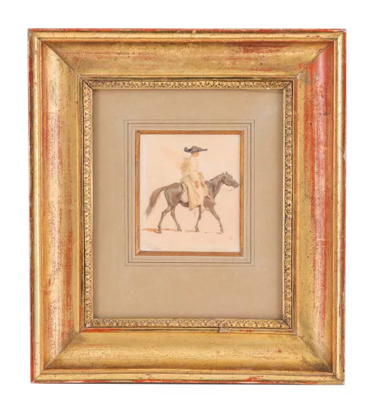Jacques Alfred Van Muyden — Prêtre à cheval