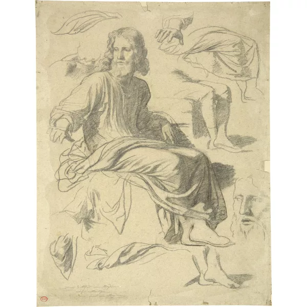 Jacques Alfred Van Muyden — Le Christ dans la maison de Simon, esquisse No 3