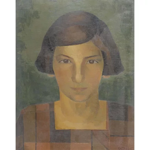Jacques Düblin — Porträt einer jungen Frau.