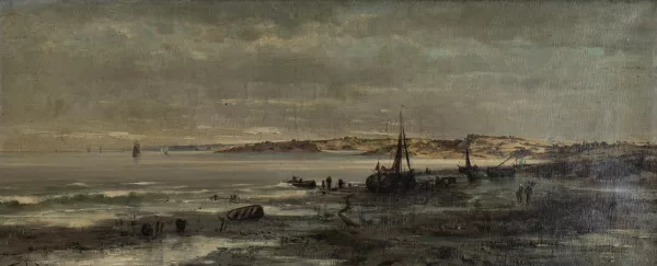 Jacques Matthias Schenker — Côte anglaise à marée basse