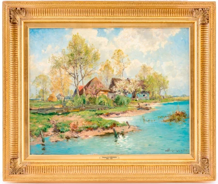 Paysage de printemps