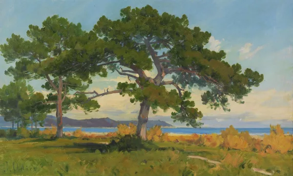 Jacques Odier — Paysage de marais