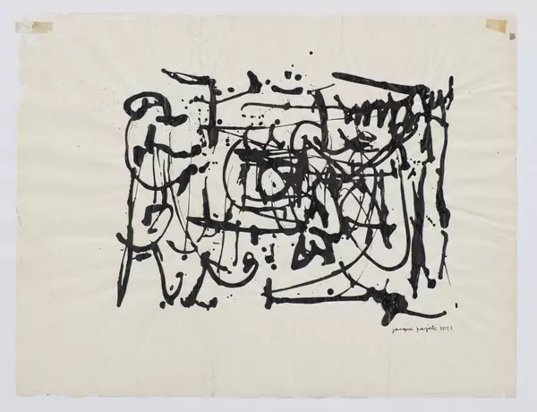 Jacques PAJAK (1930-1965), "Sans titre", encre — DognyAuction