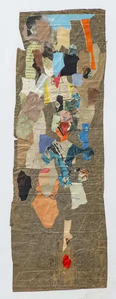 Jacques PAJAK (1930-1965), "Composition"…, collage — DognyAuction