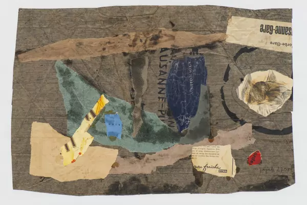 Jacques PAJAK (1930-1965), "2708", collage — DognyAuction