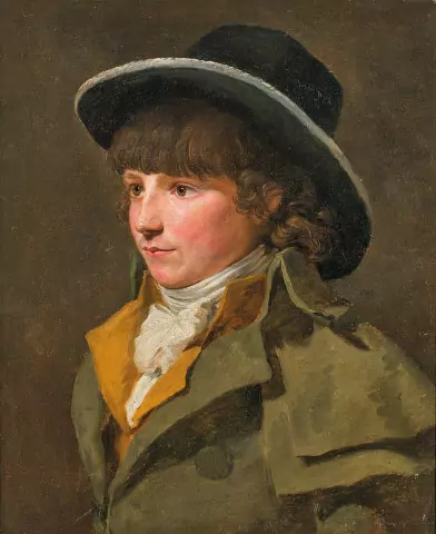 Portrait d'un jeune garçon, um 1842