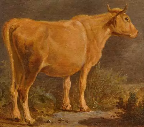 JACQUES-LAURENT AGASSE — Vache de trois-quarts. — Koller Auktionen