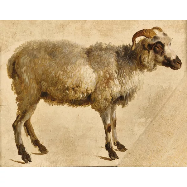 Jacques-Laurent Agasse — Le bélier.