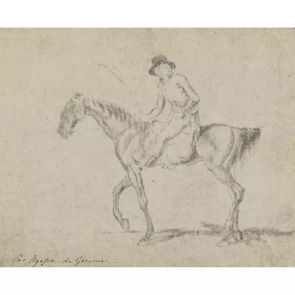 Reiter auf Pferd