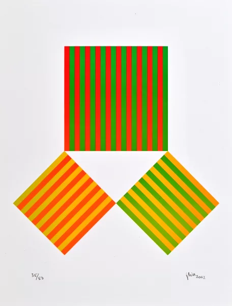 Jakob Bill — 2 Blätter: Passage en Jungle, 1994; Ohne Titel, 2002