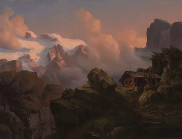 Jakob Joseph Zelger — Gebirgslandschaft