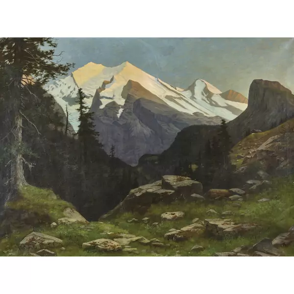 "Abend in den Hochalpen"