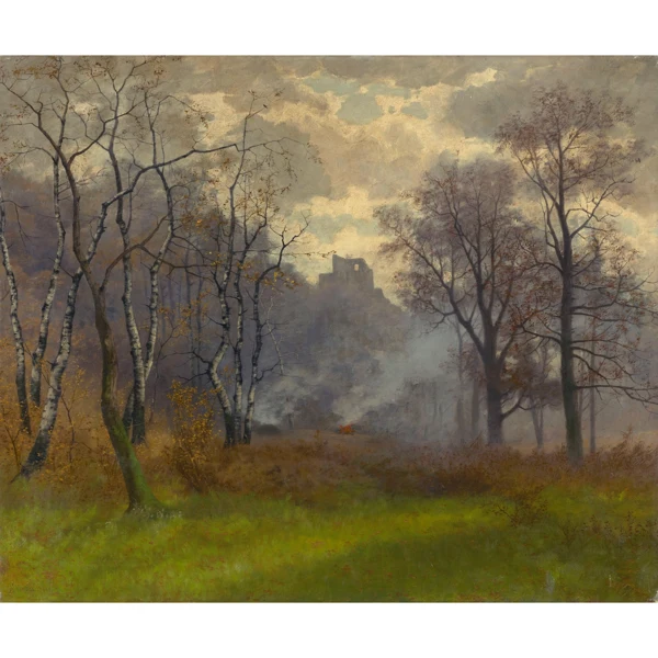 Jakob Lorenz Rüdisühli — HERBSTLANDSCHAFTAUTUMN LANDSCAPE
