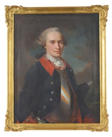 Portraits présumés de Nicolas Théodore de Goumoëns (1730-1800) et de son épouse Susanne Sabine Couvreu de Deckersberg (1737-1776)