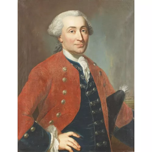 Jakob Emanuel Handmann — Porträt eines Edelmannes.