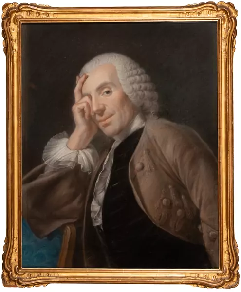 Portrait Johann Rudolf Sinner - Landvogt zu Saanen