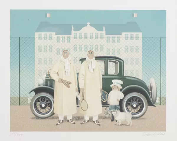 Jan BALET (1913-2009), "Les jumeaux", lithographie — DognyAuction