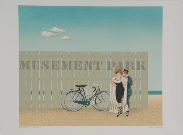 Jan Balet — 2 Blätter: Amusement Park; Das Duell
