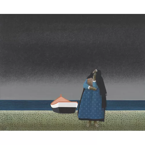 Jan Balet — "Warten".