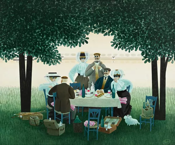 Jan Balet — "Déjeuner sur l'herbe"