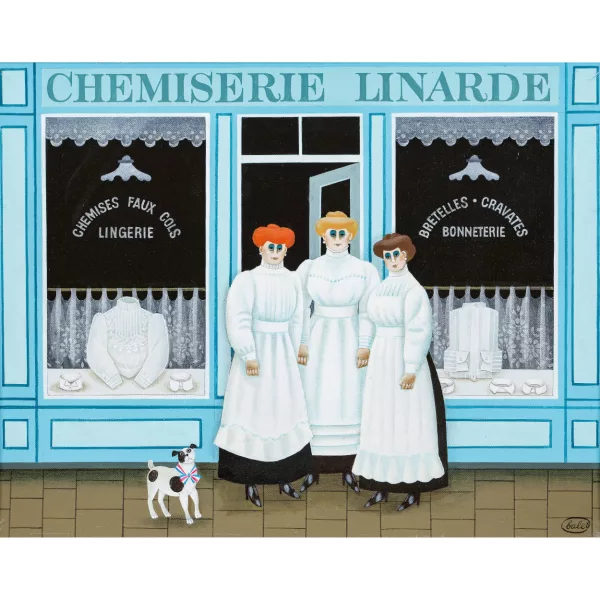 Jan Balet — "Chemiserie Linarde".