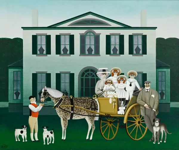 Jan Balet — "Le manoir"