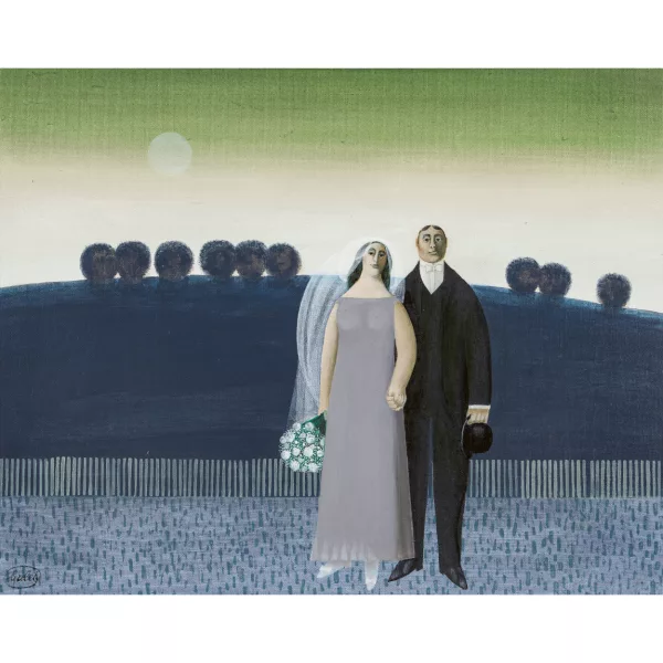 Jan Balet — "Vor dem Einnachten".