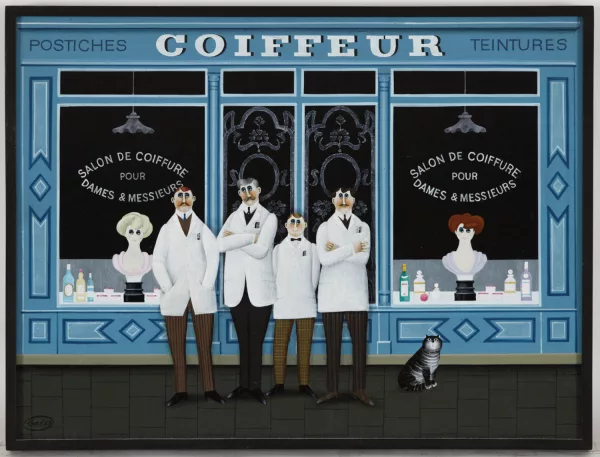 Jan Balet — Le salon de coiffure