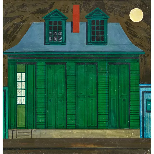 Haus im Mondschein