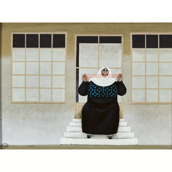 "Offenbarung. Griechische Nonne"