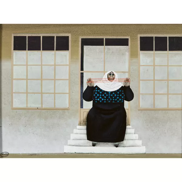 "Offenbarung. Griechische Nonne"