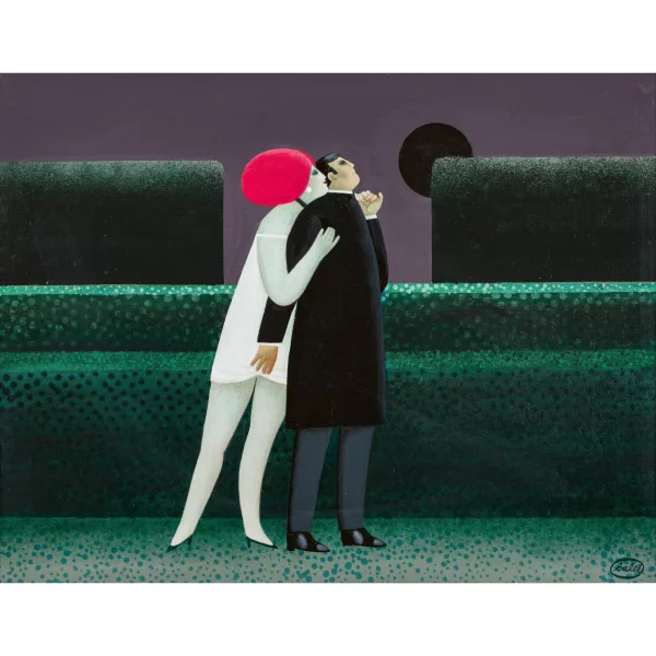Jan Balet — "Die Versuchung des St. Antonius".