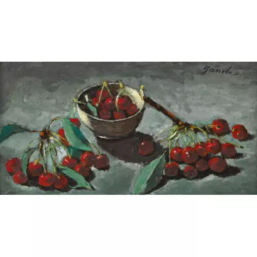 Nature morte aux cerises