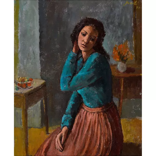 Portrait de jeune femme