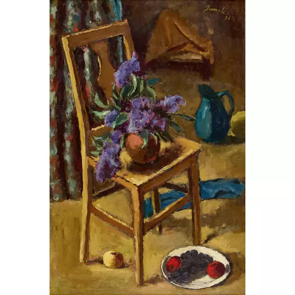"Lilas sur une chaise"