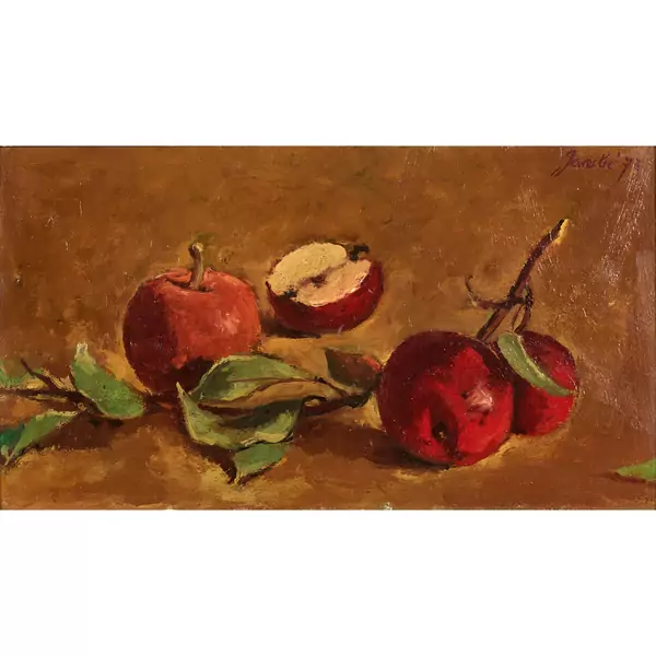 Äpfel am Zweig