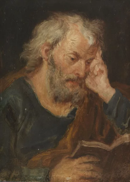 Januarius Zick — Zugeschrieben - Lesender Apostel