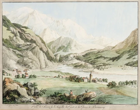 Vue de Servoz