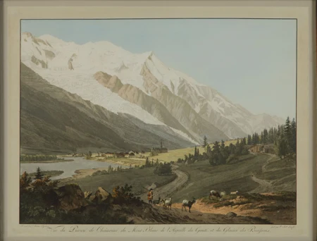 Vue du Prieuré de Chamouni