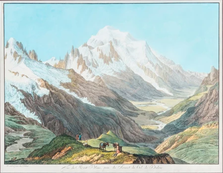 Vue du Mont Blanc