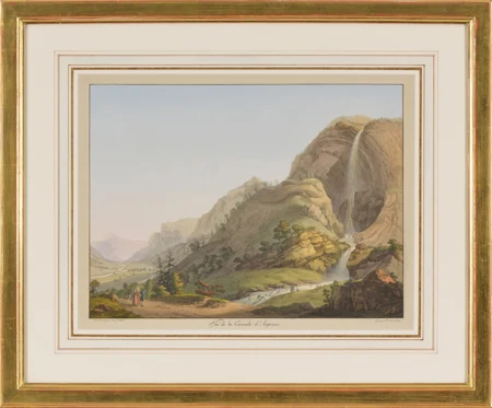 Vue de la Cascade d'Arpenas