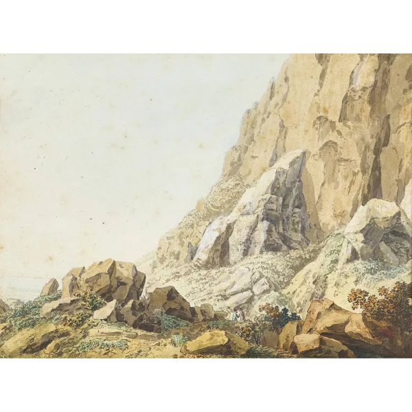 Jean-Antoine Linck — Alpine Landschaft.