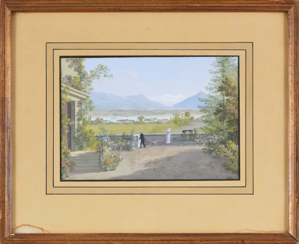 Jean-Antoine Linck — Vue des environs de Genève