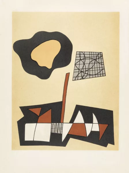 Jean Arp — Album Arp, Delaunay u. a.
